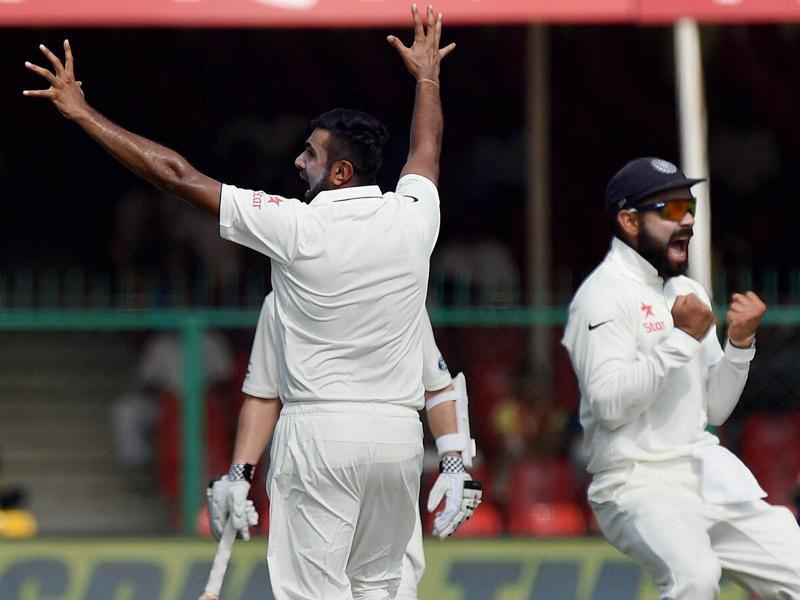 Kanpur: India win 500th Test in style, beat New Zealand by 197 runs