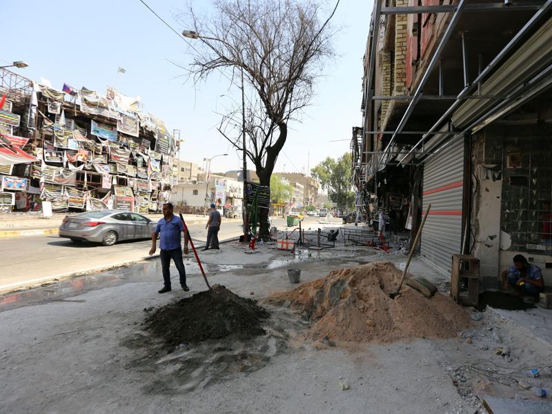 Karrada Dakhil A Baghdad street witness to struggle between life and