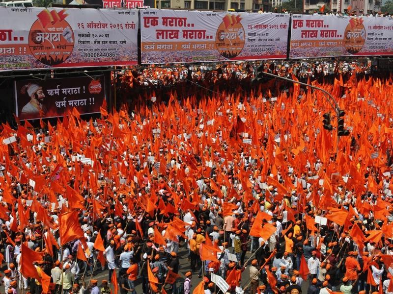 Marathas Hold Silent Protest In Thane Mumbai News Hindustan Times 6701