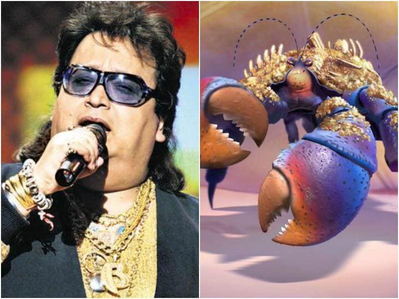 Bappi Da Is Lending His Voice To A Giant Crab In The Hindi Dub Of Moana Hollywood Hindustan Times