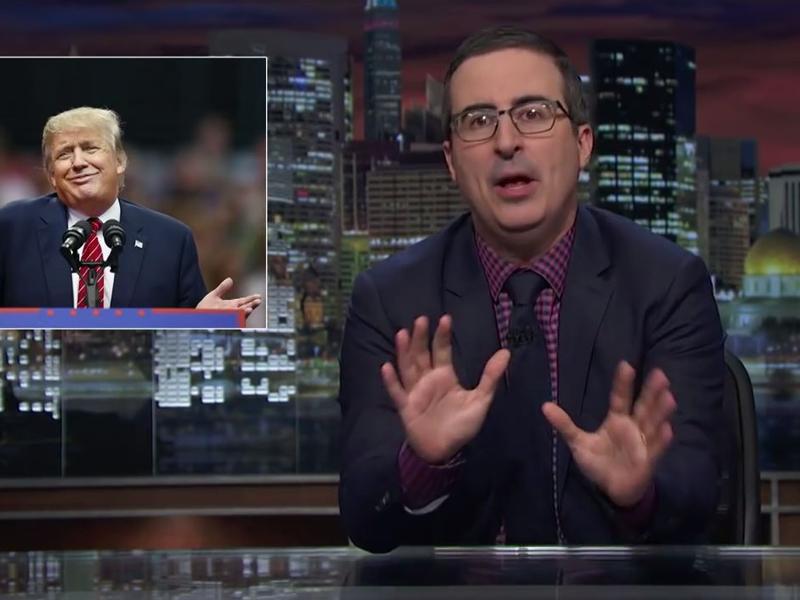 The thing we were waiting for is here: John Oliver reacts to Trump’s ...