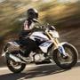 BMW G310R is lightweight, and has a 313 cc engine.