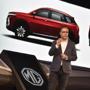 MG Motor India President and Managing Director Rajeev Chaba announces the launch of upcoming SUV 'MG Hector' in India by mid-2019 at Aerocity, in New Delhi on April 2.