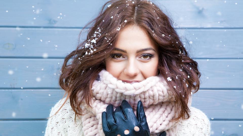 Winter hair care and nail care