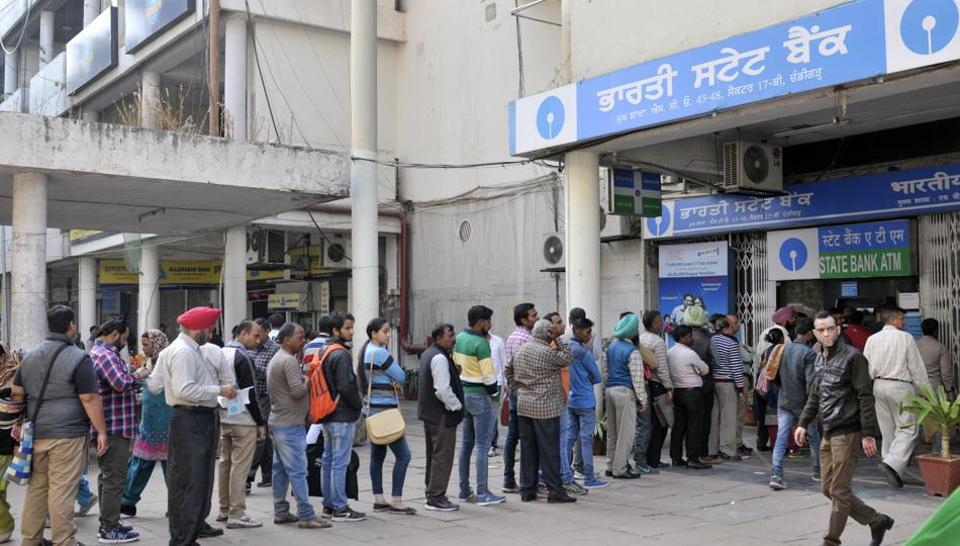 Cash crunch Chandigarh banks face payday test Hindustan Times