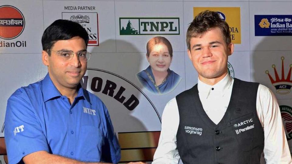 World Chess Championship 2014 Match Magnus Carlsen vs Viswanathan Anand