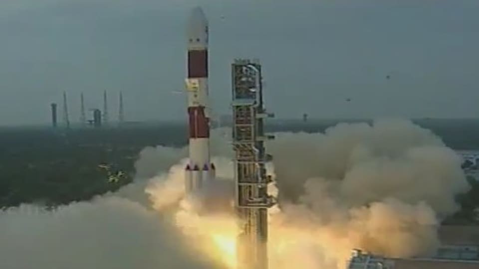 ISRO successfully launches third remote sensing satellite Resourcesat ...