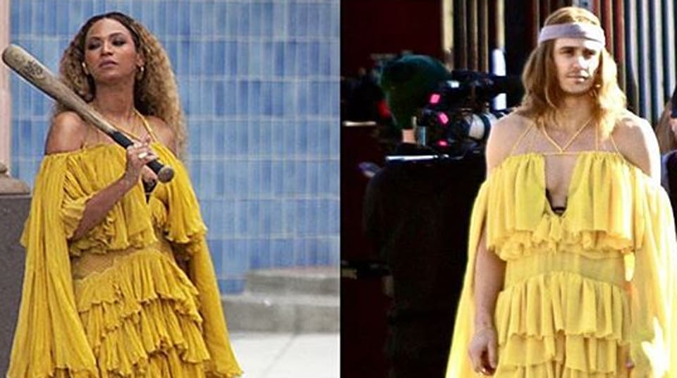 beyonce hold up dress
