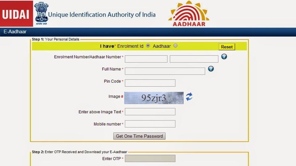 Your personal details. UIDAI. UIDAI India. Accounting Authority identification code. Aadhaar Card India.