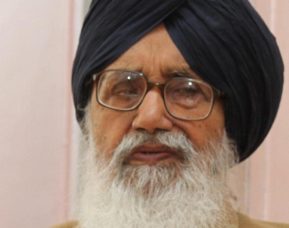 Punjab CM Badal to leave for US on Wednesday - Hindustan Times