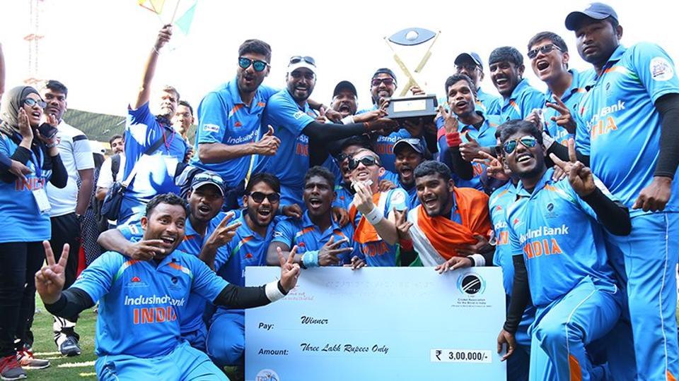 India Defeat Pakistan To Lift Second Successive T20 Blind World Cup ...