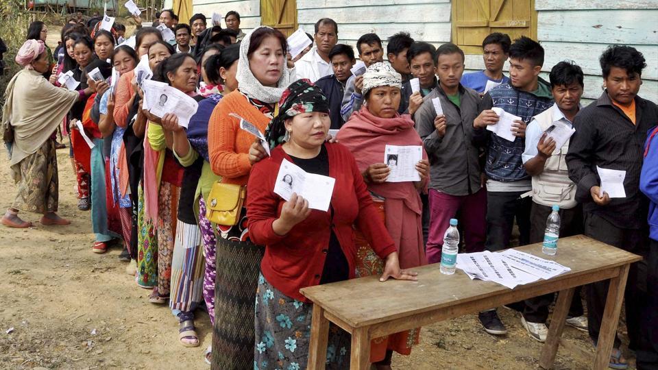 Manipur Election Repolling Begins In 28 Polling Stations In The State