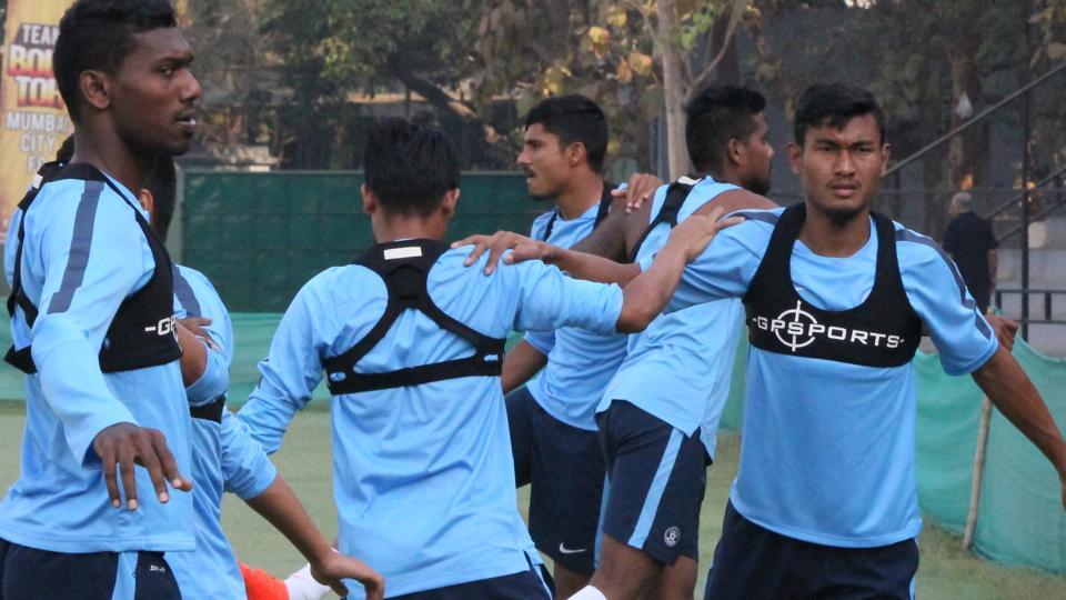 India football team plays Cambodia to prepare for AFC Asian Cup