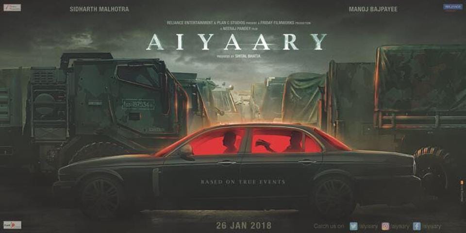 Aiyaary Poster Sidharth Malhotra Manoj Bajpayee Neeraj Pandeys Next Is Intriguing