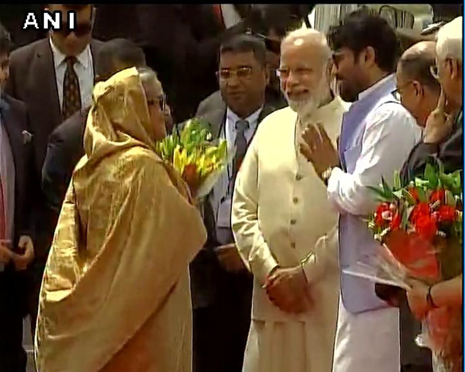 Bangladesh PM Sheikh Hasina Arrives In Delhi For 4-day Visit, Modi ...