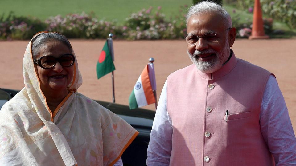 Bangladesh PM Sheikh Hasina accorded ceremonial welcome at Rashtrapati ...