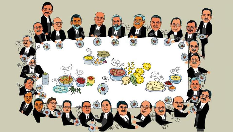 Home-cooked food, gossip and bonhomie: How SC judges bond over weekly lunches | Latest News India - Hindustan Times Home-cooked food, gossip and bonhomie: How SC judges bond over weekly lunches | Latest News India - Hindustan Times
