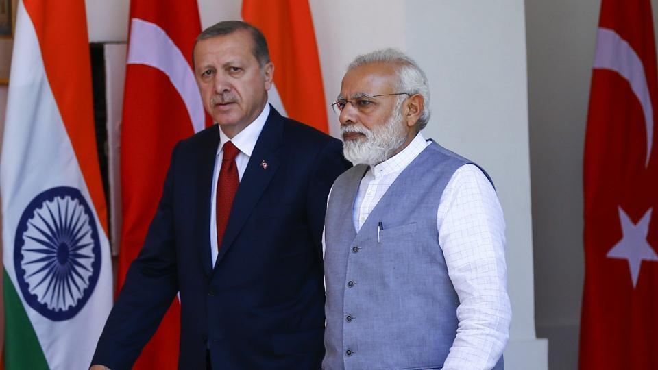 erdogan visits india