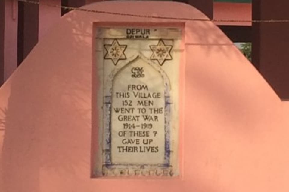 152 WW1 soldiers from Hoshiarpur village remain unsung heroes