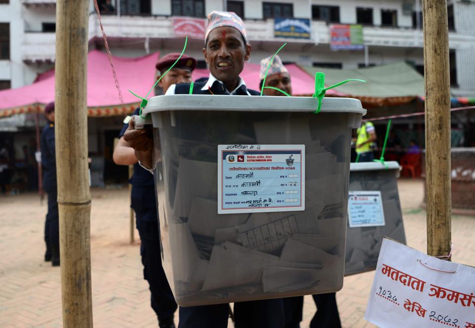 Nepal polls Main opposition party in the lead, Nepali Congress close