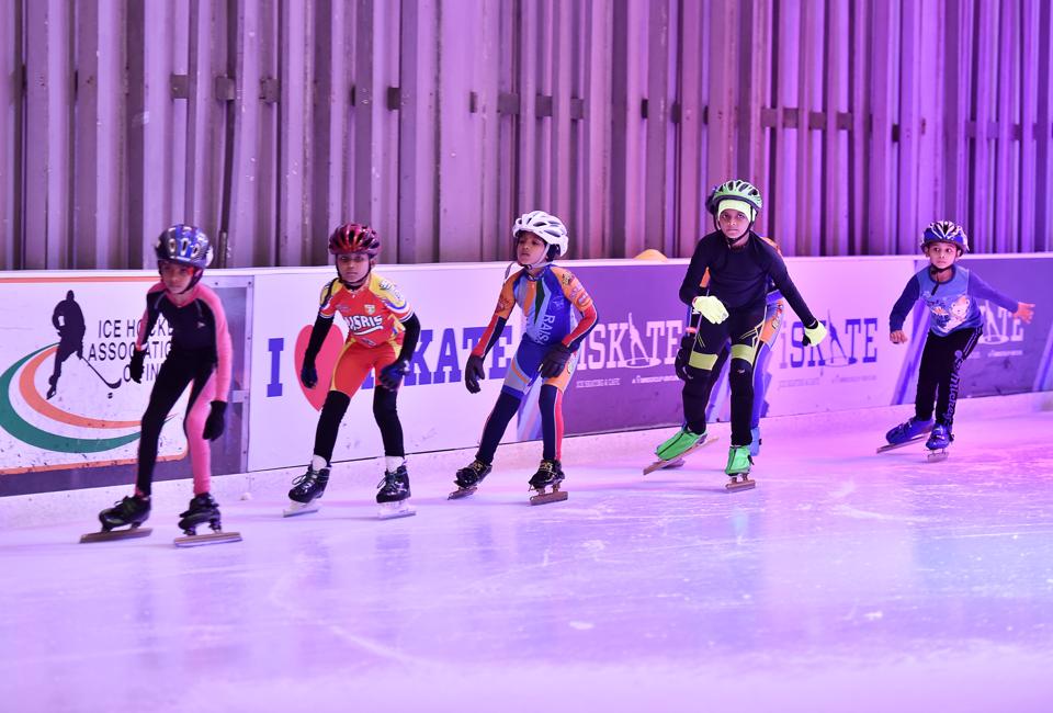Gurgaon kids eyeing ice skating glory rue lack of government support