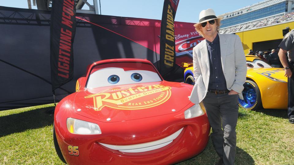 Owen Wilson sees a lot of himself in animated protagonist Lightning
