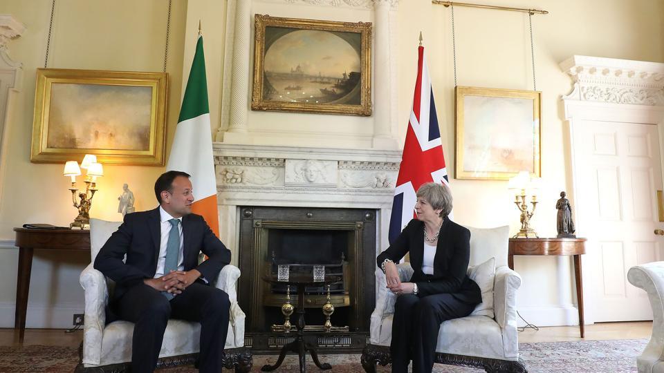 Ireland’s first Indian-origin prime minister meets Theresa May | World ...