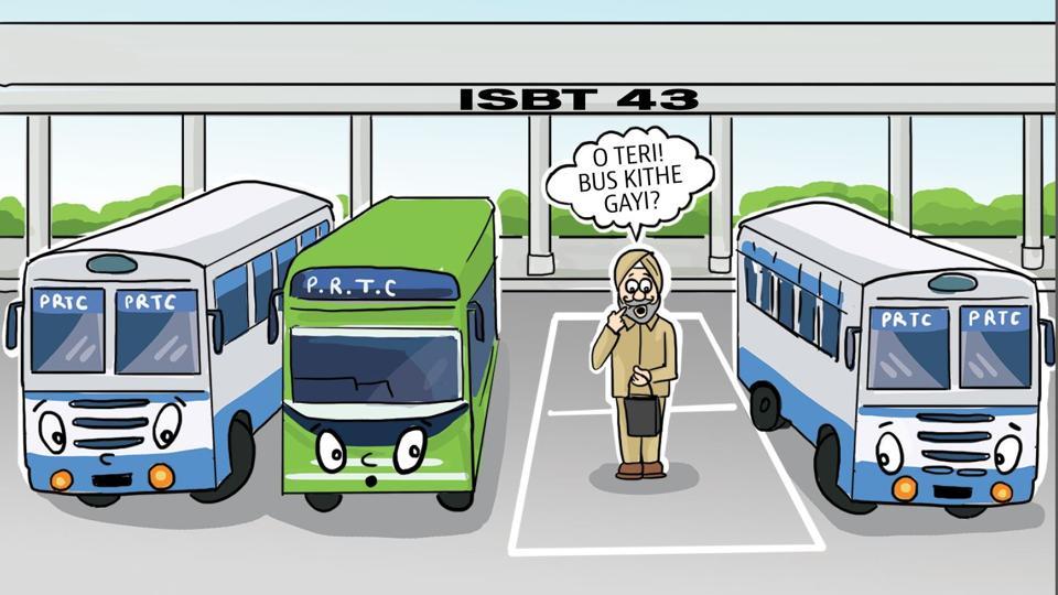 Punjab Roadways Bus Goes Missing From Chandigarh Bus Stand Found Near Driver S Village Hindustan Times