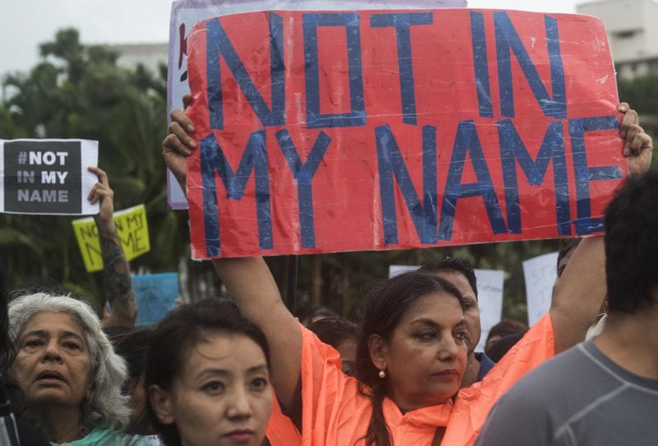 Celebrities join hands with Mumbaiites, say ‘Not in my name’ in protest