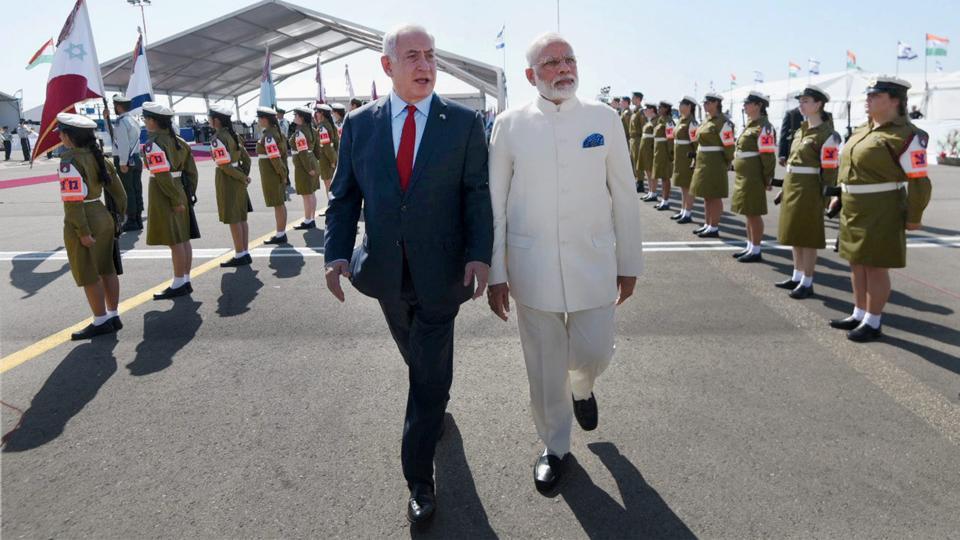 Photos: Modi’s ‘historic’ visit to Israel in 10 images | Hindustan Times