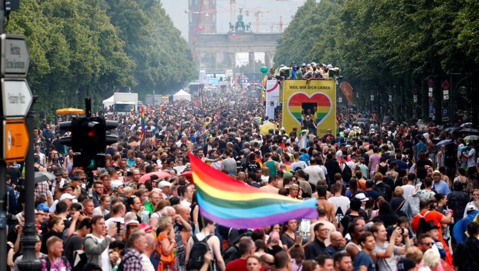 Gay pride parade st