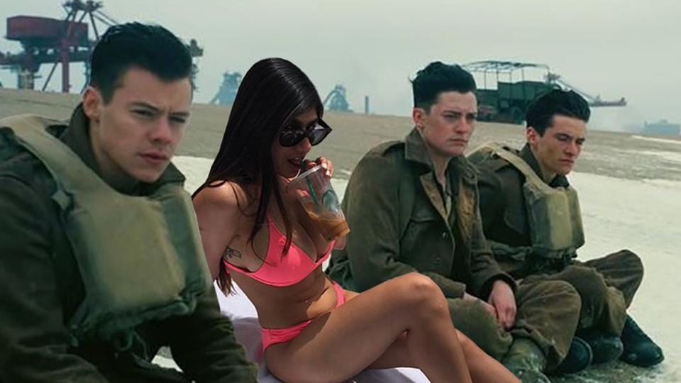 Watch porn star Mia Khalifa review Christopher Nolan's Dunkirk, get  massively trolled | Hollywood - Hindustan Times