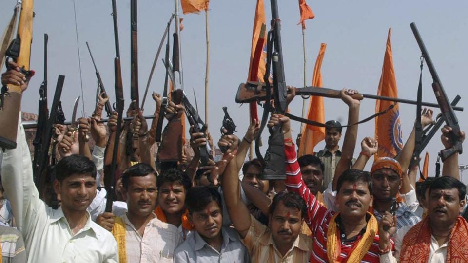 Bajrang Dal, VHP volunteers given arms training in Assam: Congress | India News