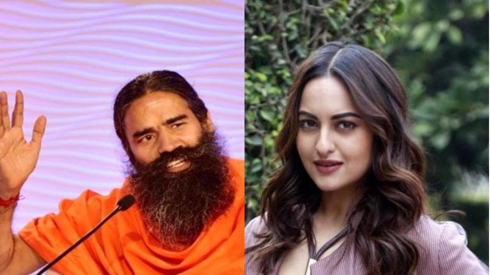 Sonakshi Sinha Nagi Video - Ramdev, Sonakshi Sinha are judging a bhajan reality show and consider our  minds blown - Hindustan Times