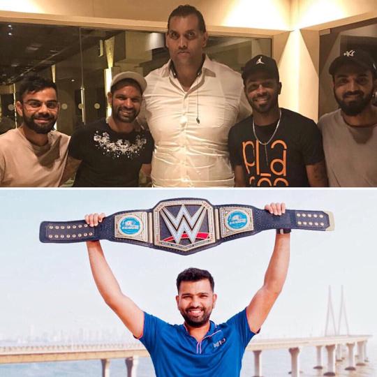 Rohit Sharma Trolls Virat Kohli & Co After Their Meeting With The Great ...