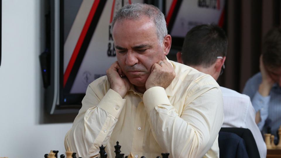 Chess: Garry Kasparov loses in seven moves as comeback proves a