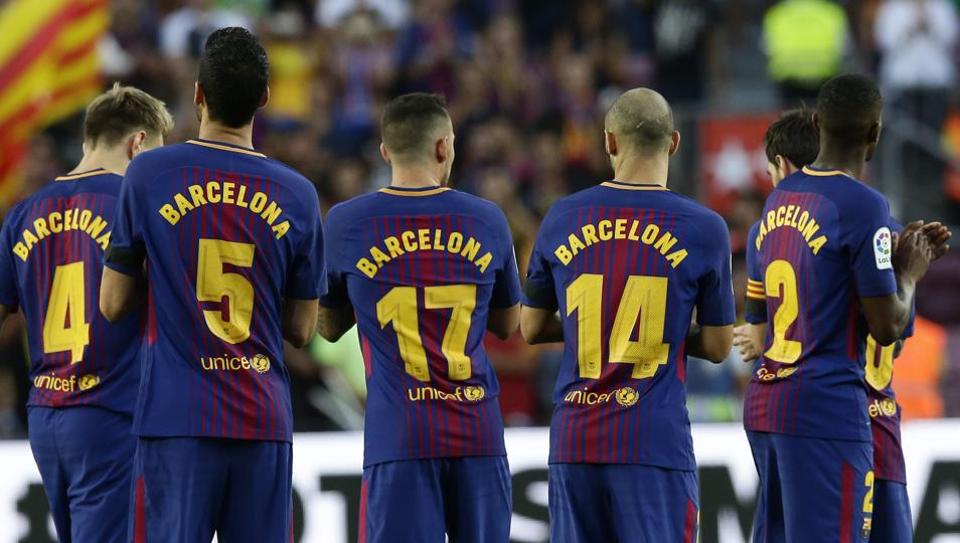 Terror Victims Honoured As FC Barcelona, Real Madrid C.F. Win La Liga ...