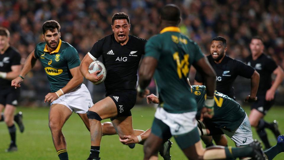 New Zealand All Blacks crush South Africa by record margin of 57-0 ...