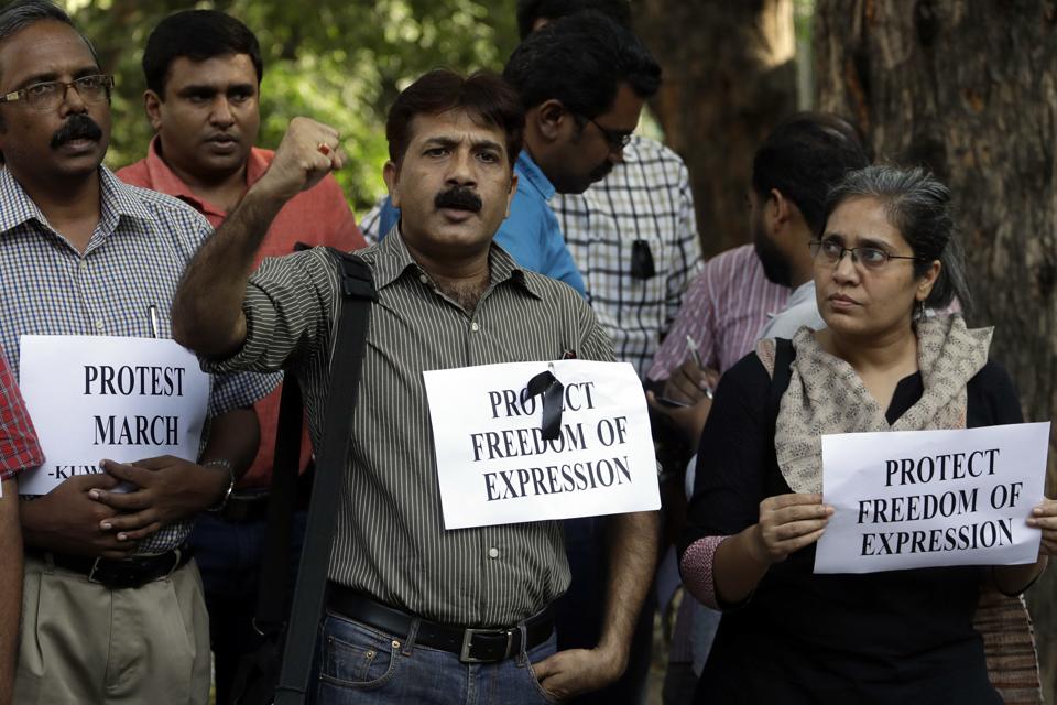Attacks on journalists in India Not a single murder has been solved in