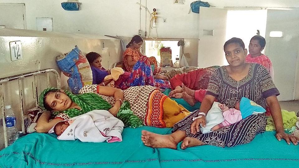 Overburdened At Chandigarh’s government hospital, two pregnant women