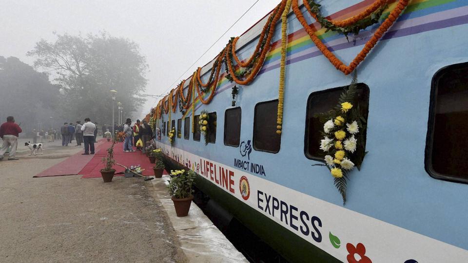 Hospitalontrain reaches Barmer, free care from Sept 26 Hindustan Times
