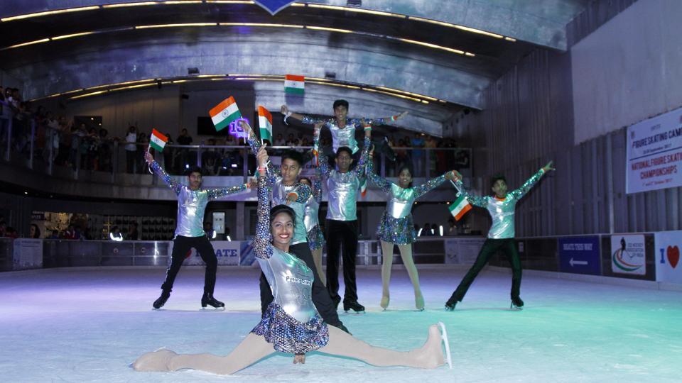 Skating to the tune of Bollywood at the 14th National Ice Skating