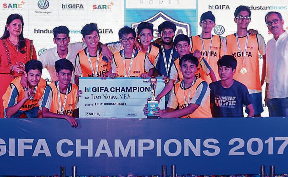 HT GIFA Sweeping Delhi with football fever! Hindustan Times