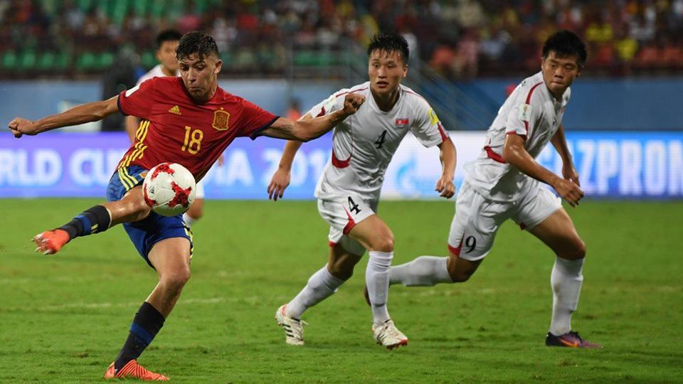 Fifa U-17 World Cup: Dominant Spain Beat North Korea 2-0 To Reach Round 