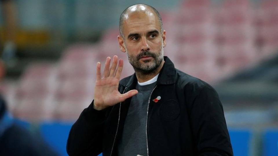 Pep Guardiola Plays Down Manchester City Treble Hopes | Hindustan Times