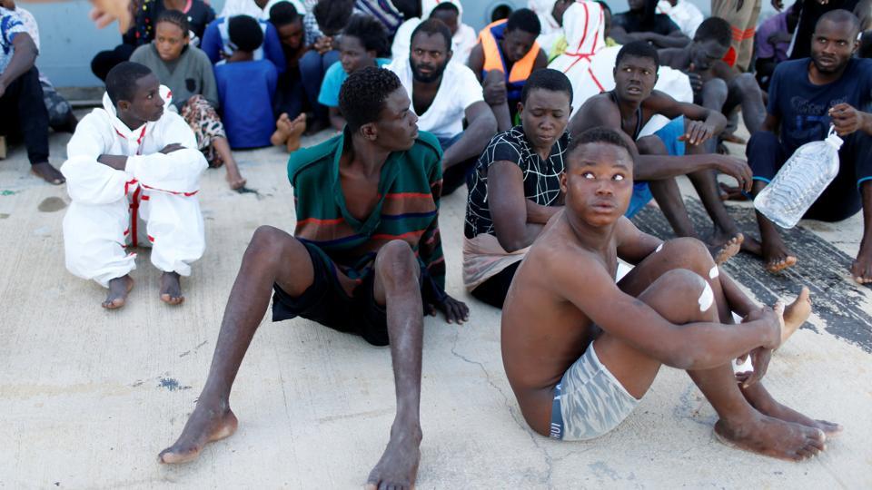Between sea and servitude Migrants in Libya being sold as slaves for