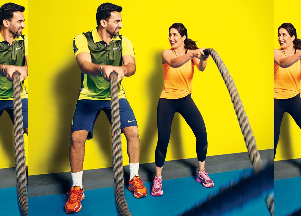 Here's how Zaheer Khan and Sagarika Ghatge worked out ...