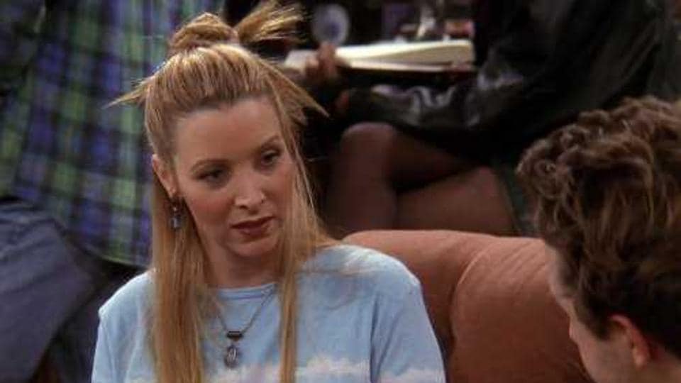 Phoebe Buffay (played by Lisa Kudrow) in a scene from the TV show Friends.(Imdb.com)