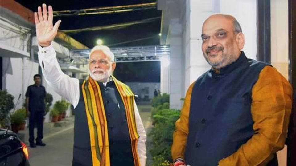 PM Modi Holds Meeting With Key BJP Leaders Including Amit Shah | Latest ...