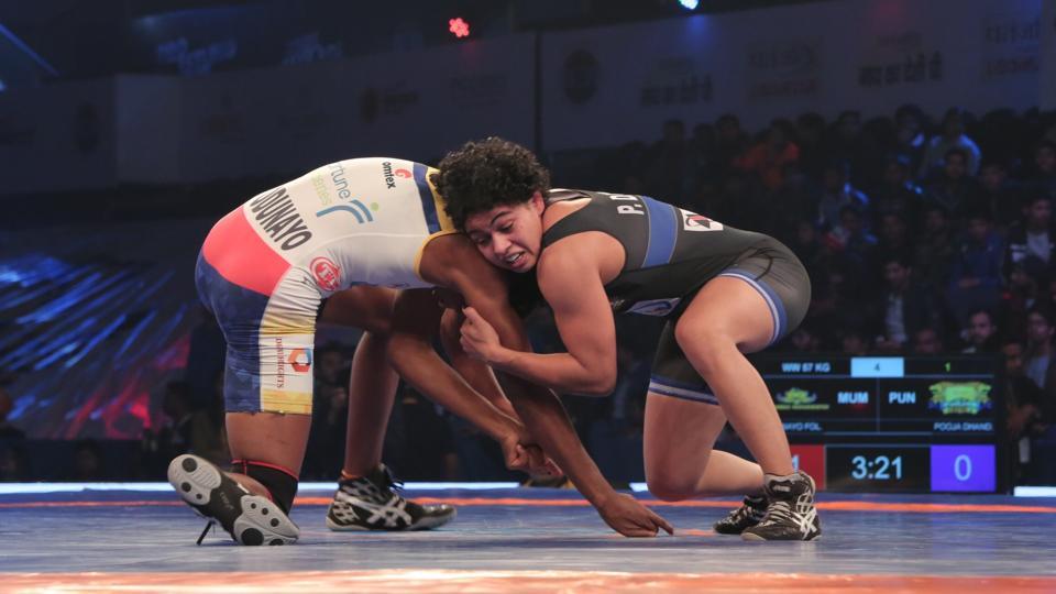 Punjab Royals beat Mumbai Maharathi 52 in Pro Wrestling League